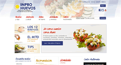 Desktop Screenshot of inprohuevos.com